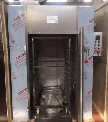 China Stainless Steel Industrial Food Dehydrator 60kg Drying Oven Hot Air for sale