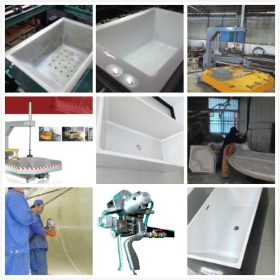 China acrylic/ABS bathtub/tray thermoforming/forming/making/molding machine/equipment/line for sale