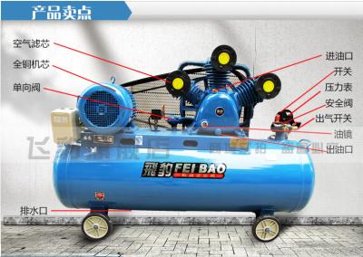 China piston air compressor for vacuum forming machine 7.5kw for sale
