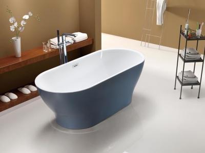 China luxury free standing bathtubs with color for sale