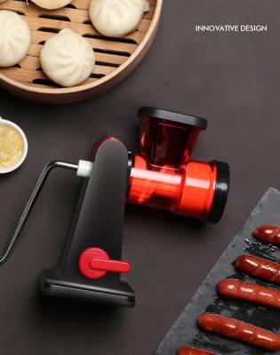 China Manual Multi Functional Sausage Stuffer Filler Nozzles For Home for sale