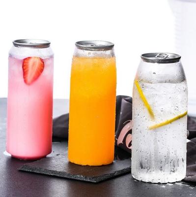China Easy Open Plastic Beverage Bottles Beverage Cans 650ml Bpa Free Light Weight for sale