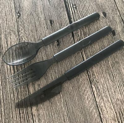 China Disposable Plastic Tea Spoon Spoon Fork Knife Customzied Size Restaurants for sale