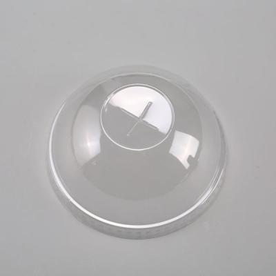 China Pet Clear Dome Lids , Clear Plastic Dome Lids For Cups Containers Safety for sale
