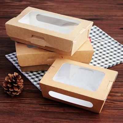 China 1600ml PE Coated Grease Resistant Paper Takeaway Containers for sale