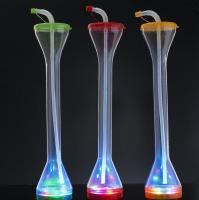China 40cm Height Recycling Sustainable 900ml PET Slush Yard Cups for sale