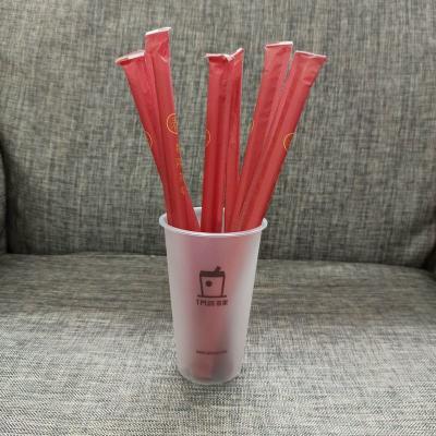 China Eco Friendly Pla Biodegradable Paper Drinking Straws for sale
