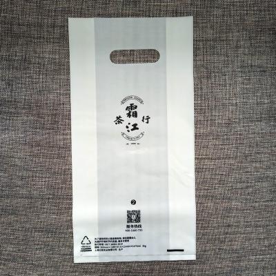 China Restaurants Biodegradable Compostable PLA Plastic Bags for sale