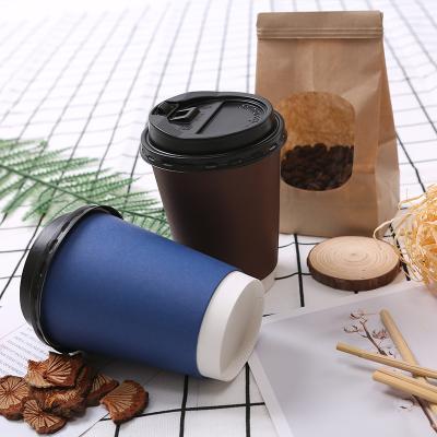 China Tazas de café abonablees disponibles de la taza de papel de la bebida caliente 14oz 16oz en venta