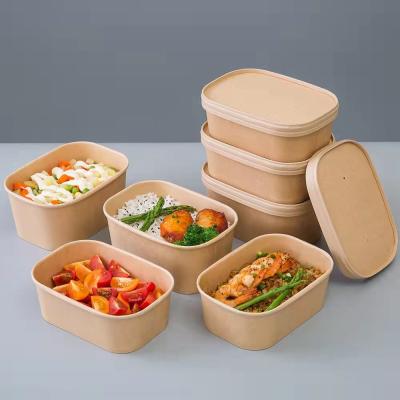 China 500ml Biodegradable Disposable Lunch Box For Food for sale