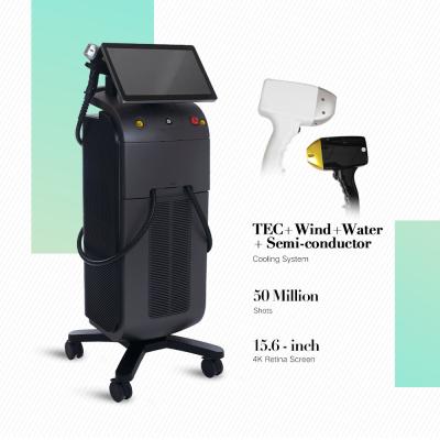 Chine Poignée personnelle de machine d'épilation de visage de laser Epilator de diode de FDA avec l'écran à vendre