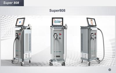 중국 가정 3 파장 500W를 위한 얼음 냉각 다이오드 레이저 머리 제거 기계 판매용