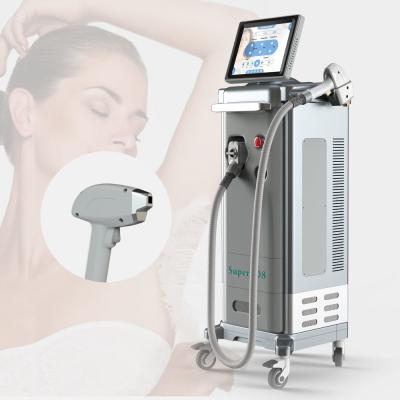 China Nenhuma máquina refrigerando TÉCNICA 808nm da remoção do cabelo do laser do salão de beleza da dor à venda