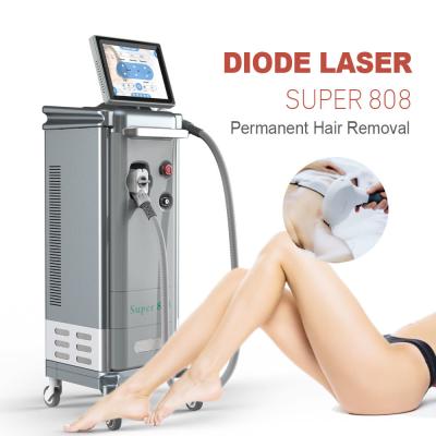 China ICE Cooling Triple Wave Laser Hair Removal 755nm 808nm 1064nm 800W for sale
