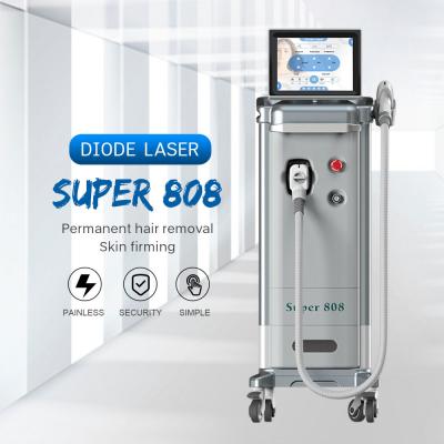 China 600W 3 Waves Diode Hair Removal Laser Machine Grey Color 2 Year Warranty for sale