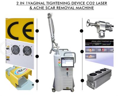 China máquina fraccionaria del laser del CO2 10600nm en venta