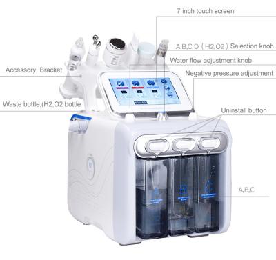 China Acne Scars Skin Tightening Oxygen Hydrafacial Machine SPA20/24/25 for sale