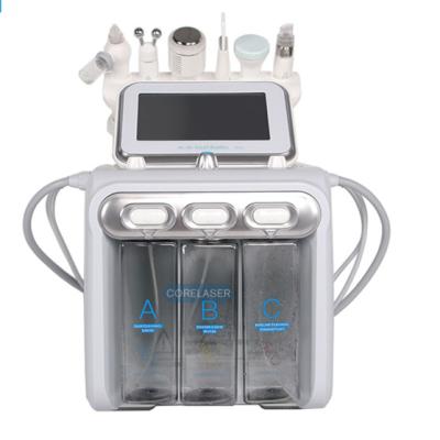 China 7 In 1 H202 Facial Cleaning RF Jet Facial Machine Skin Tightening for sale