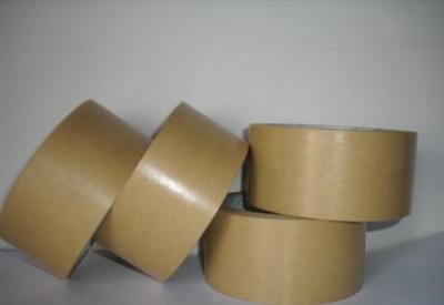 China Bottom Release Liner Paper Splicing Tape 140Um Thickness Brown Color for sale