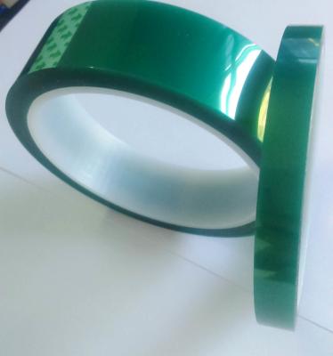 China 180 Degree  High Temperature Masking Tape , Silicone Heat Resistant Adhesive Tape for sale