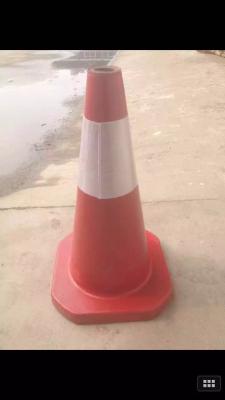 China 2017 Hot Selling Rubber Made Reflective Road Traffic Safty Cones for sale