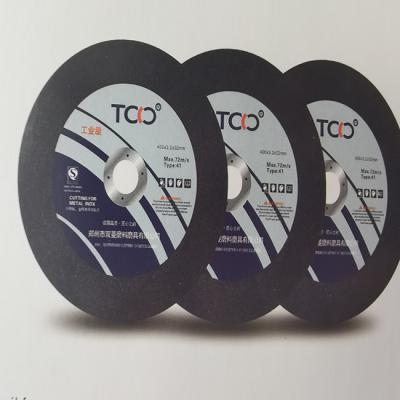 China Steel Abrasive Cut Off Wheel 80m/S 100mm 400mm Metal Cutting Angle Grinder Discs for sale