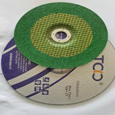 China OBM Angle Grinder Resin Cutting Disc 180mm Abrasive 80m/S High Speed Grinding Wheel for sale
