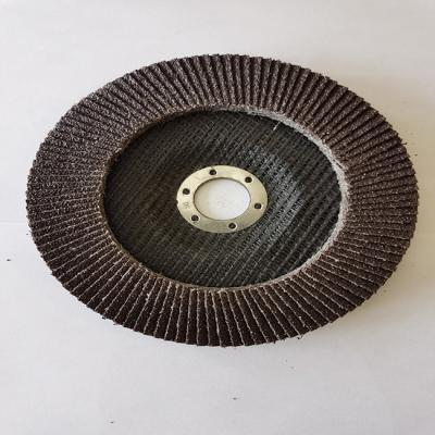 China Zirconia Aluminum Oxide T29 4.5 Flap Disc 40 Grit Sanding Disc For Grinder for sale