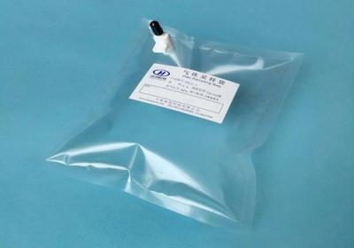 China Tedlar® PVF Gas Sampling Bags Dupont Tedlar air bag with PTFE straight On/Off valve TDL31_1L (air sample bag) for sale