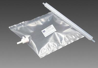 China Tedlar® PVF Gas Sampling Bags with PTFE On/Off  valve TDLC31_5L (3-side sealed) clip-n-seal    Dupont Tedlar air bag for sale