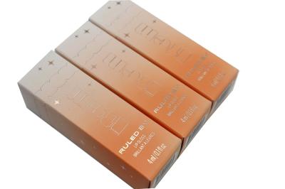 China Caja de papel de las cajas de la barra de labios de Mylar usada para la belleza/los cosméticos/la caja de papel de la barra de labios en venta
