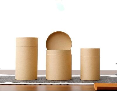 China Circular Paper Tube Packaging Box , OEM CMYK / 4C Kraft Paper Tube for sale