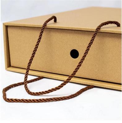 China ECO Friendly Recyclable Kraft Corrugated Gift Box For Fruit Packaging No Printing for sale