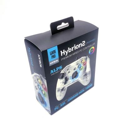 China C1S C2S Game Controller Packaging Paper Box Glossy Lamination for sale