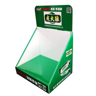 Китай Коробки дисплея бумаги с покрытием PDQ для сертификата FSC магазинов супермаркета продается