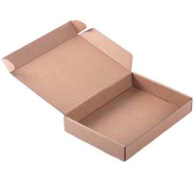China Sustainable Kraft Corrugated Box , Recyclable Shipping Packaging  Silk Screen Water Base Printing for sale