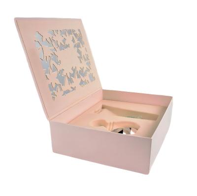 China Rigid Recycled Paper Gift Box With Window, Papercard Laminate Blister Tray ROHS ISO14001 ISO9001 Certificate for sale
