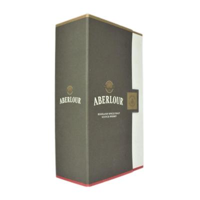 China Double Flaps Rigid Wine Packing Boxes With PS Blister Tray OEM, Soy ink printing for sale
