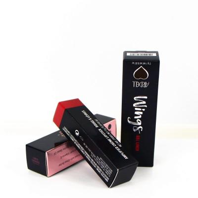 China Caja de embalaje cosmética cortada con tintas, certificado de empaquetado de las cajas ROHS ISO de la barra de labios de encargo en venta
