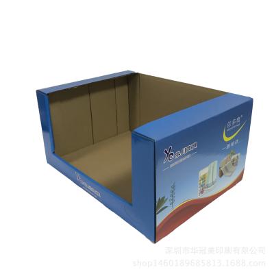 China Corrugated PDQ Tray Display CCNB Coated Paper Material OEM ODM for sale