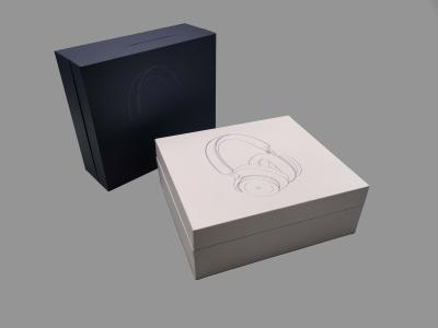 China Special paper Rigid Box Packaging With Stamping Embossing CMYK Color, for Electronic or retail selling for sale