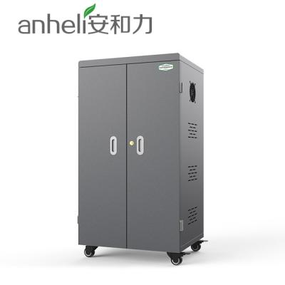 China Big Capacity Smart Type Charging Cabinet USB Type Charging Cart Voor school Te koop