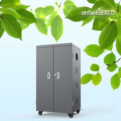 China Carrinho de Carregamento Inteligente com 64 Slots USB em Plástico de Engenharia ABS à venda
