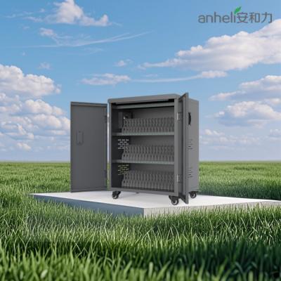China Armário de Carregamento USB de 54 Portas com Sistema de Proteção de Segurança 8S à venda