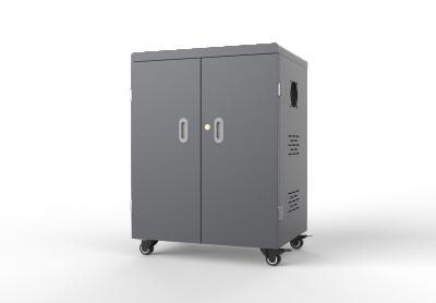 China 54 Slot USB Charging Cart with 8S Security Protection System for sale
