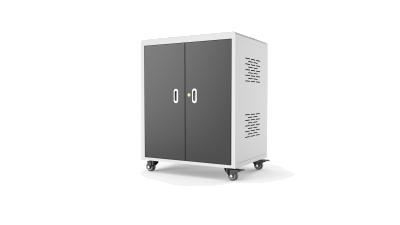 China 30-Slot Laptop Charging Cabinet with 220V AC Sockets for sale