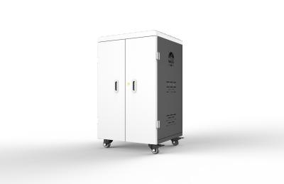China 42-Port AC Power Tablet Charging Cabinet with Ventilation Holes and 2 Wheels with Brake for sale