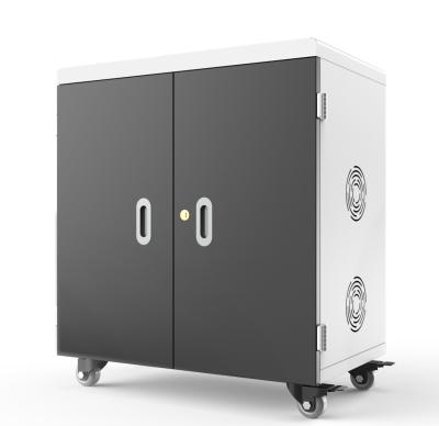 China Movable USB Charging Cabinet Station With 36 Charging Slots for sale