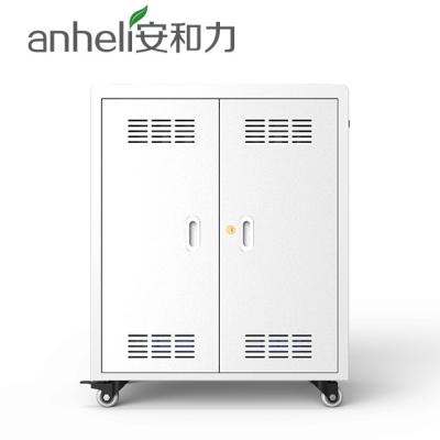 China 30 Ports AC Laptop Charging Cabinet Galvanized Sheet for sale