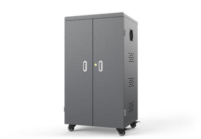 China CE Certificated Mobile Tablet Charging Trolley With Cooling Fans for sale